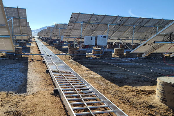 Black Rock Solar site panels
